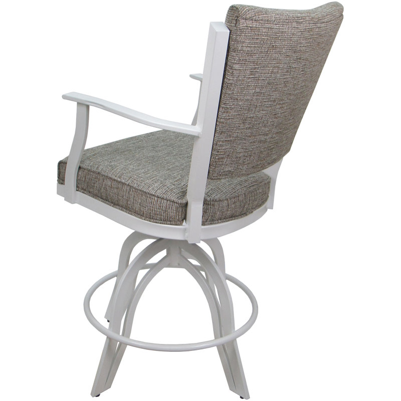 Cirri Jetty June, Mélange de polyester gris / cadre blanc