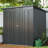 6'X4' All Weather Backyard Shed - Black, Fading Lawn Storage Space Saving
