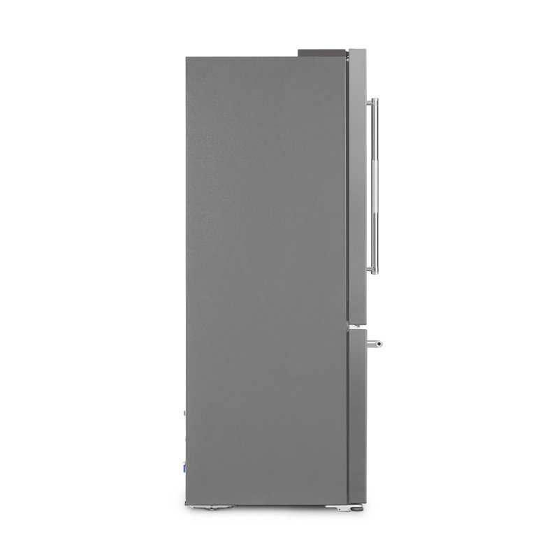 30" Freestanding FD W/Handles, Auto Ice Maker