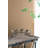 6.5 " Aluminum Candelabra with Candle Included