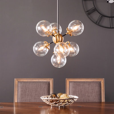 Contemporary 7-Light Pendant Lamp
