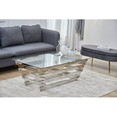Avdain coffee table with storage space