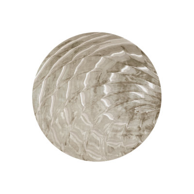 Chihuly River Shell Round Area Rug