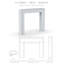 Encadrement de foyer en pierre Flatiron-104651875-104651870