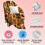 Couverture simple en flanelle JYK en microfibre moelleuse, douce et respirante, 60 po x 80 po, patchwork d'automne rétro-134485454