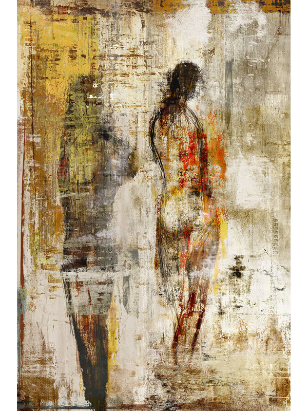 Objets d'attraction par Chelsea Art Studio - impression, Gel coupé au couteau, H 36 po x l 24 po x P 1,5 po