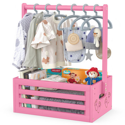 Baby Shower Crate Closet