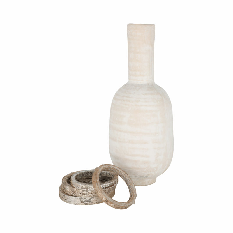 Ceramic/Porcelain Table Vase, 10"