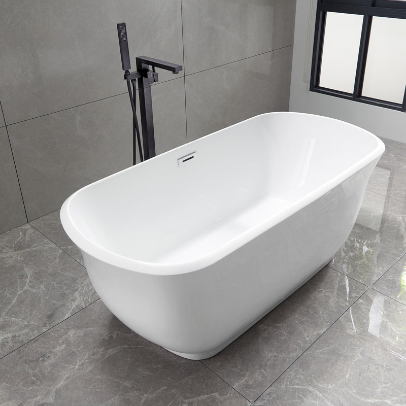67'' W 22.8'' H Tub & Shower Kit