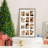 Rustic Distressed White Collage Frame Set - 12 Openings For 4X6 Photos, Ideal For Home Décor