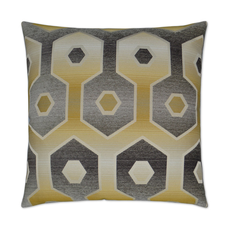 Quattroporte Pillow Cover & Insert, Square 22"