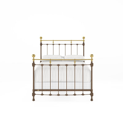 Excelsior Iron & Brass Bed