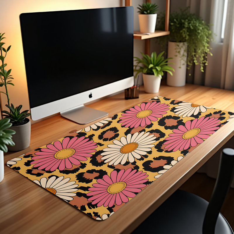 Polyester Desk Pad, 31.5x15.5