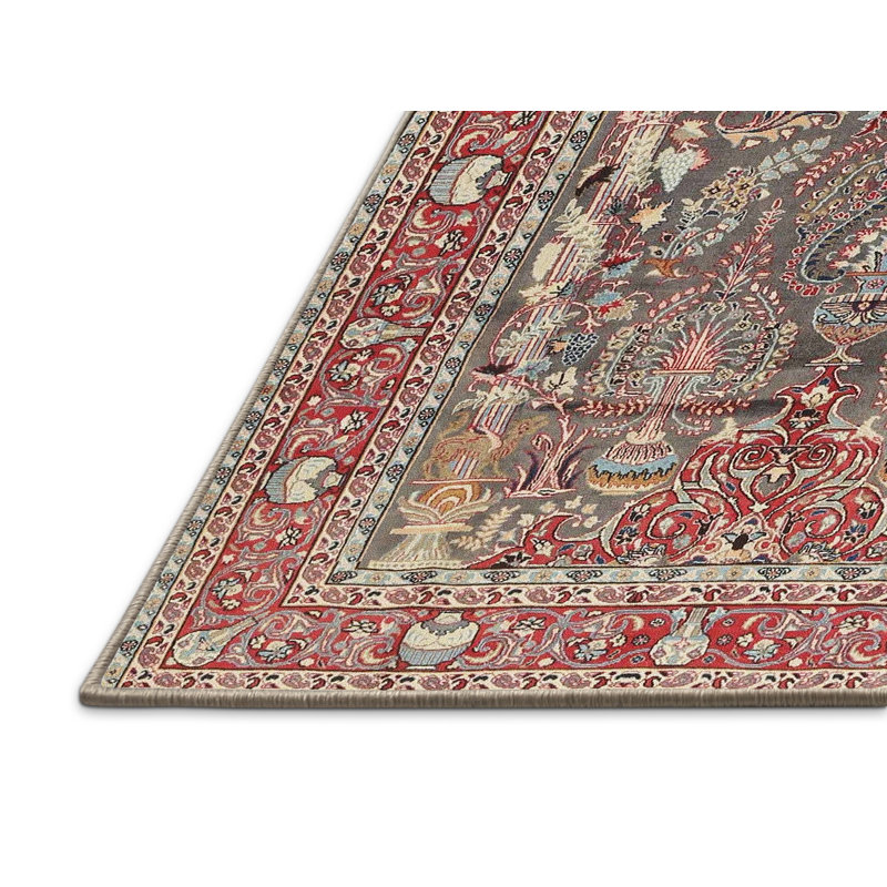 Oriental Indoor Rug, Rectangle 4' x 6'