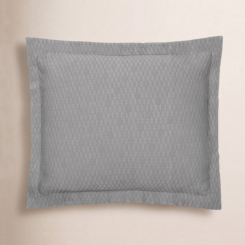 Simply Cotton_Shams, Euro, Gray