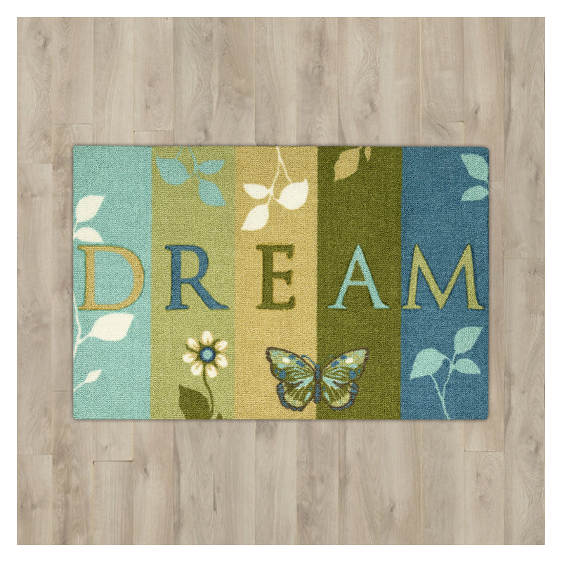 Azylah Floral Indoor Rug, Rectangle 1'6" x 2'6"