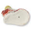 Antique English Staffordshire Basket Dog