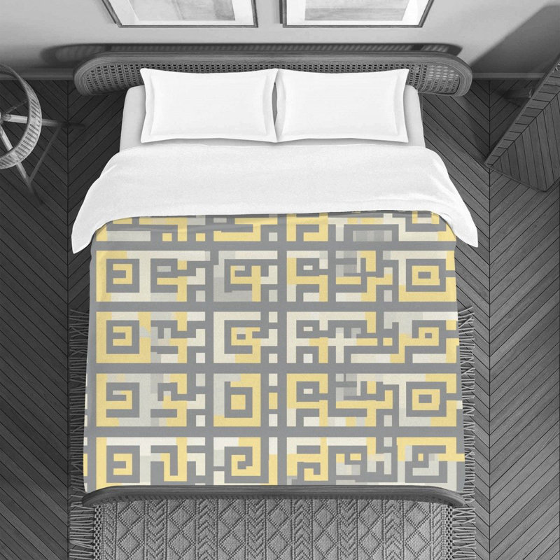 Machine Printed Duvet Cover, Twin Duvet Cover