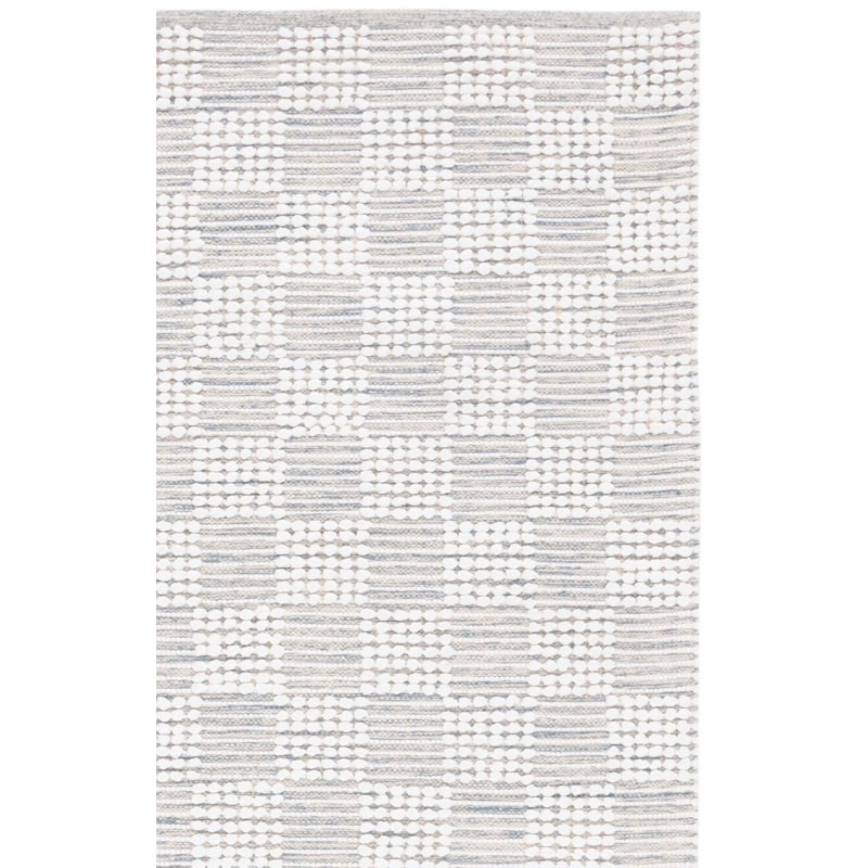 Thanbir 979 Area Rug In Silver / Ivory, Runner 2'3" x 8'