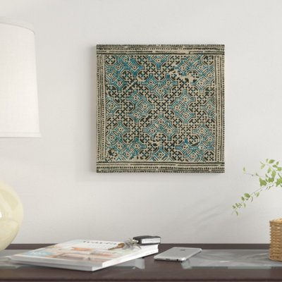 « block print textile i », impression sur toile
