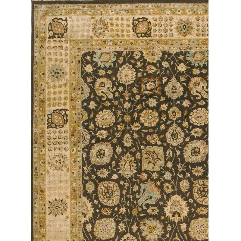Wool Oriental Area Rug, Rectangle 8' x 10'