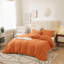 Ultra Soft 3-Piece Dyed Duvet Cover Set With Pillowcases-115637593-115637580