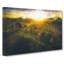 Sunlight Over The Countryside In Abstract - Wrapped Canvas-55338466