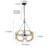 Marcus 3 - Light Dimmable Lantern Drum Chandelier-1298401060