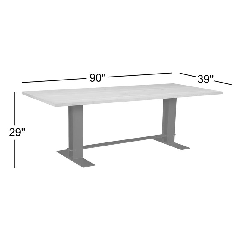 Massimo Solid Oak Dining Table