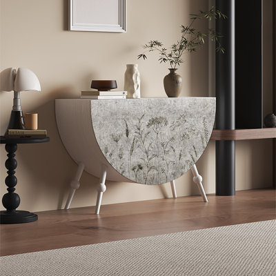 Armoire décorative en demi-cercle
