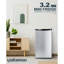 Mini réfrigérateur à porte simple de 3,2 pi³ avec congélateur - réfrigérateur compact pour dortoir, chambre à coucher et bureau, thermostat réglable, conception écoénergétique-113693620