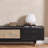 Modern Black Solid Wood TV Stands
