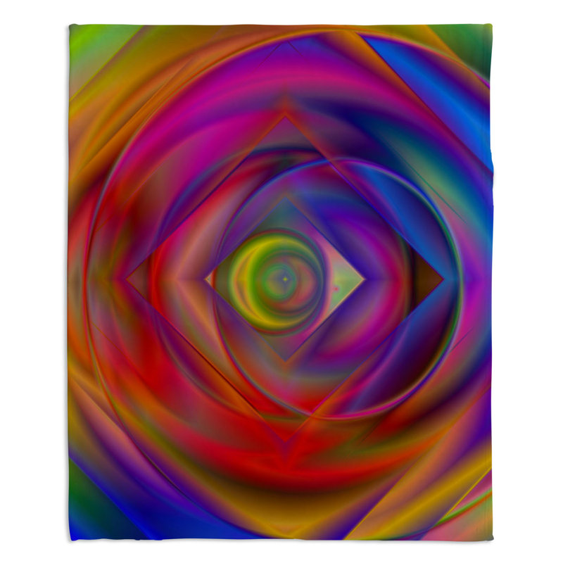 Hand Woven Throw Blanket, 68" x 80"
