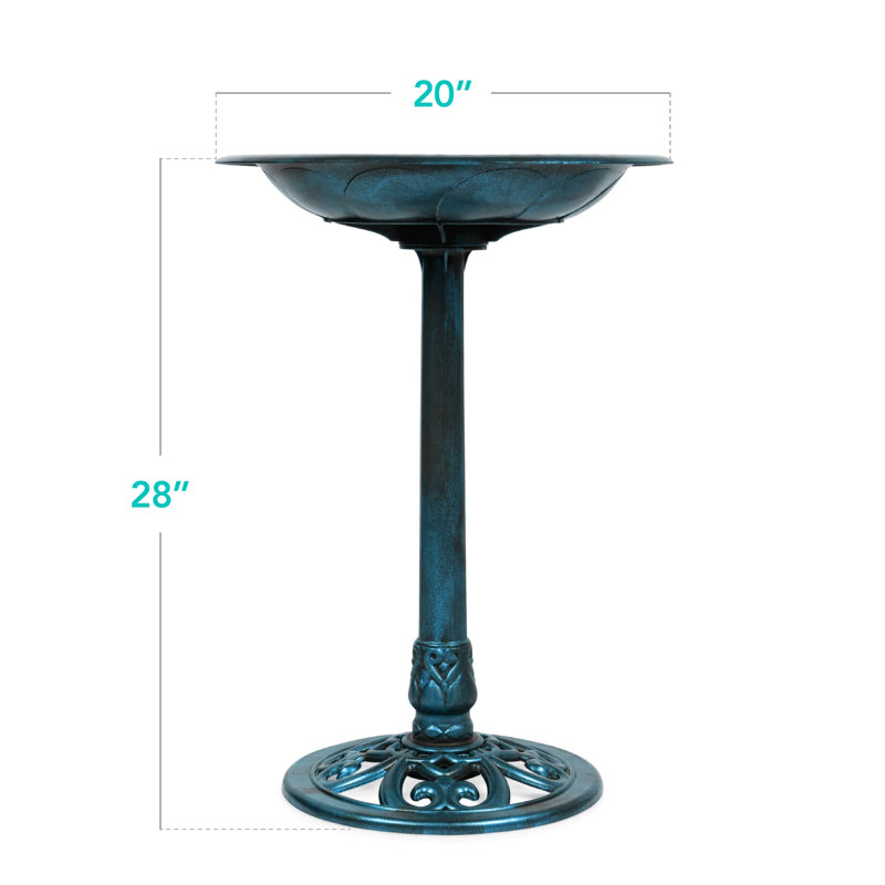 Bain d'oiseaux, Peacock Blue