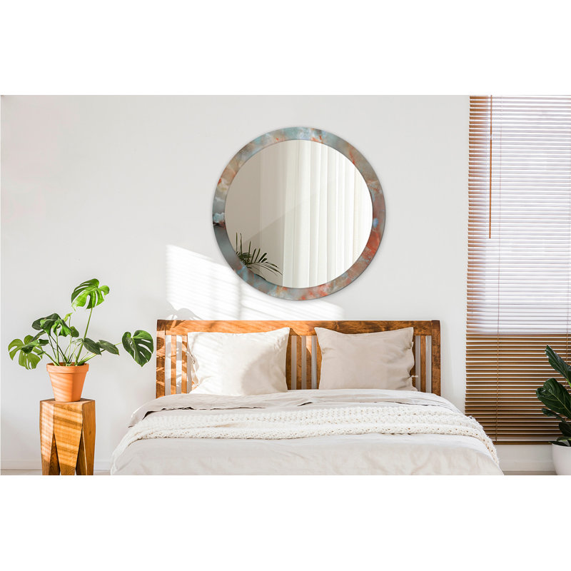 Huldar Glass Flat Wall Mirror