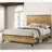 Natural Pine Panel Bed