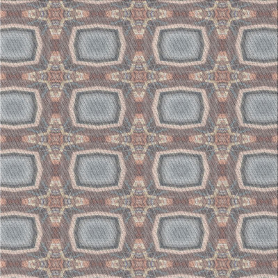 Tapis géométrique gris