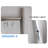 Modern Minimalist Stainless Steel Frame Full-Length Mirror-118571270