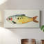 Poisson fantaisiste I - Toile tendue avec châssis - Prêt à accrocher-263956544