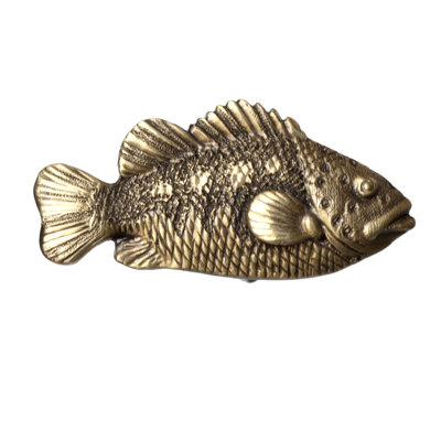 2 1/8" Fish Novelty Knob
