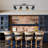 37'' 4 -Light Track Kit Track Lighting Fixtures Ceiling Track Light with Dimmable Adjustable Head