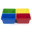 Ensemble de casiers pour enfants en plastique