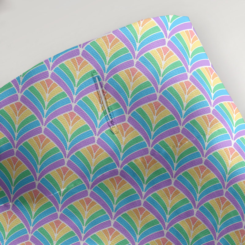 Rideau de douche simple katelyn elizabeth, Pastel