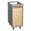 Armoire ouverte standard en panneau de particules H 34,5 po prête à assembler
