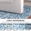 Tapis lavables bleus antidérapants pour la chambre à coucher avec tapis en caoutchouc antidérapant-596574975