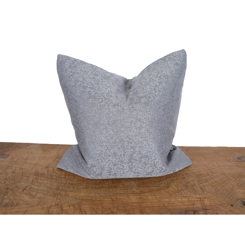 Coussin décoratif plumes, Anthracite