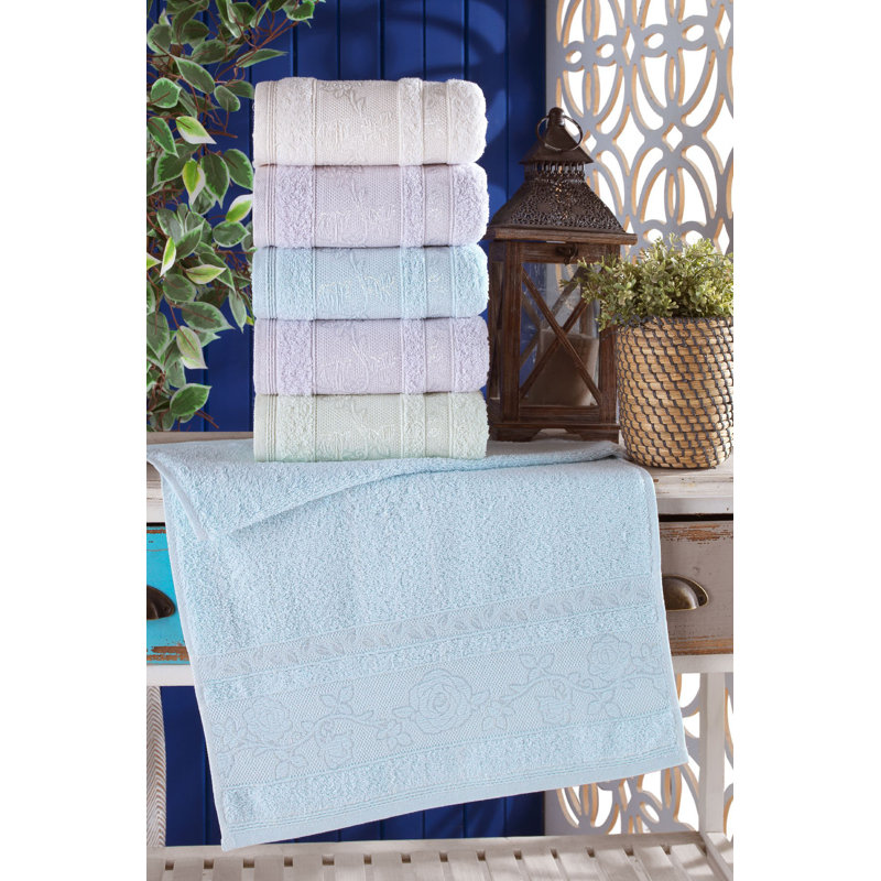 Ensemble de serviettes de bain 100% coton 6 pièces Pippin