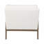 33" Alonzo Accent Chair, Ivory