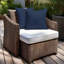 Sunbrella Indoor/Outdoor Square Pillows Covers And Inserts-205531256-205531260