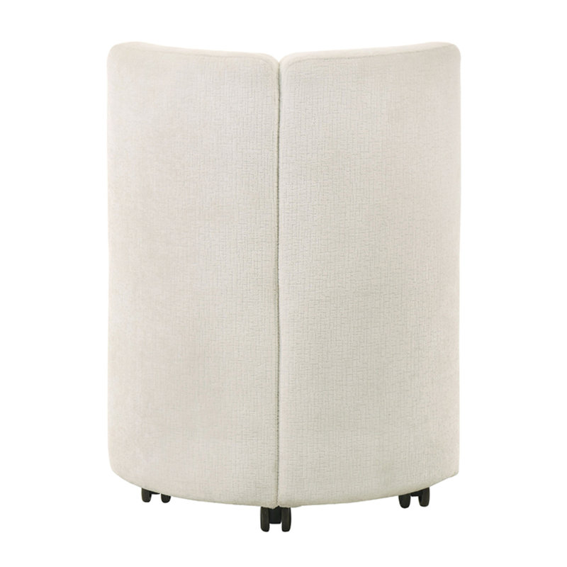 Chaise d'appoint Blayde avec pivot (ensemble de 2)